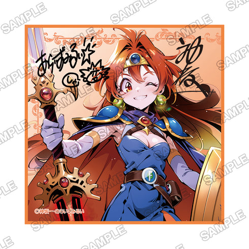 『ファンタジア文庫大感謝祭2023』描き下ろし複製サイン入りミニタオル『スレイヤーズ』リナ=インバース